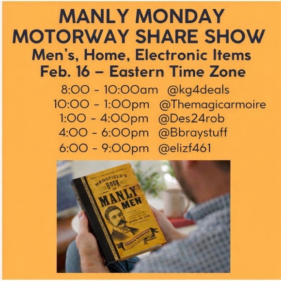 Other - Manly Monday Motorway Share Show LIKE this to be tagged into this show